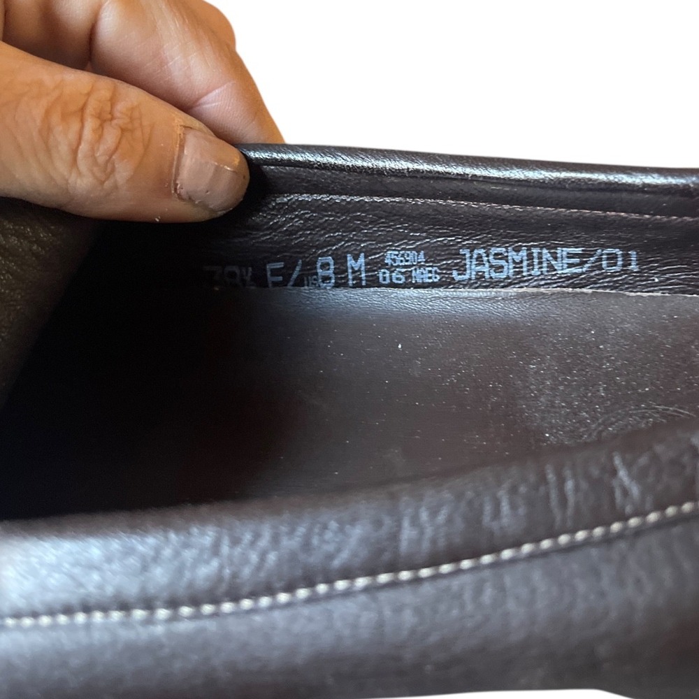 Bally Jasmine Brown‎ Leather Driving Loafers Designer Quiet Luxury 8 - Picture 3 of 12